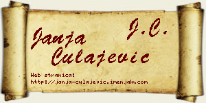 Janja Čulajević vizit kartica